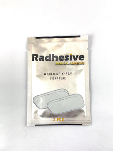4 X-ray Adhesive Strips. Radhesive