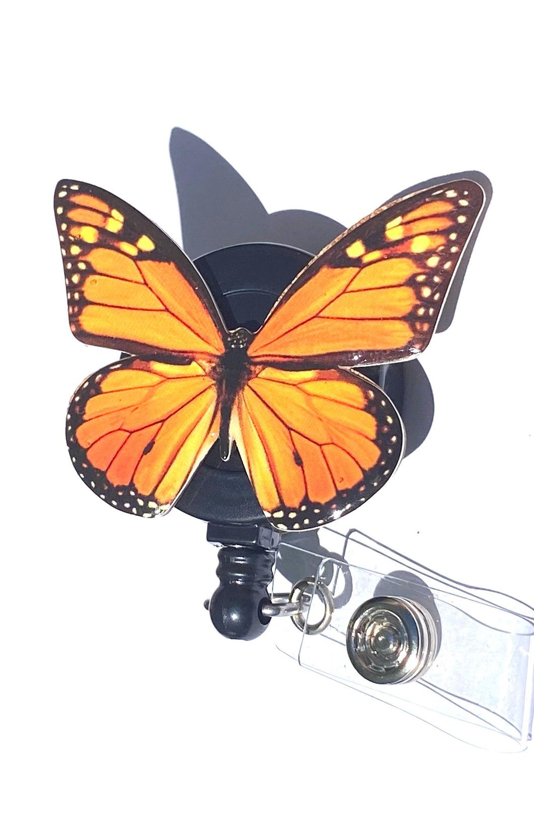 Limited Edition Badge Reels - Monarch Butterfly